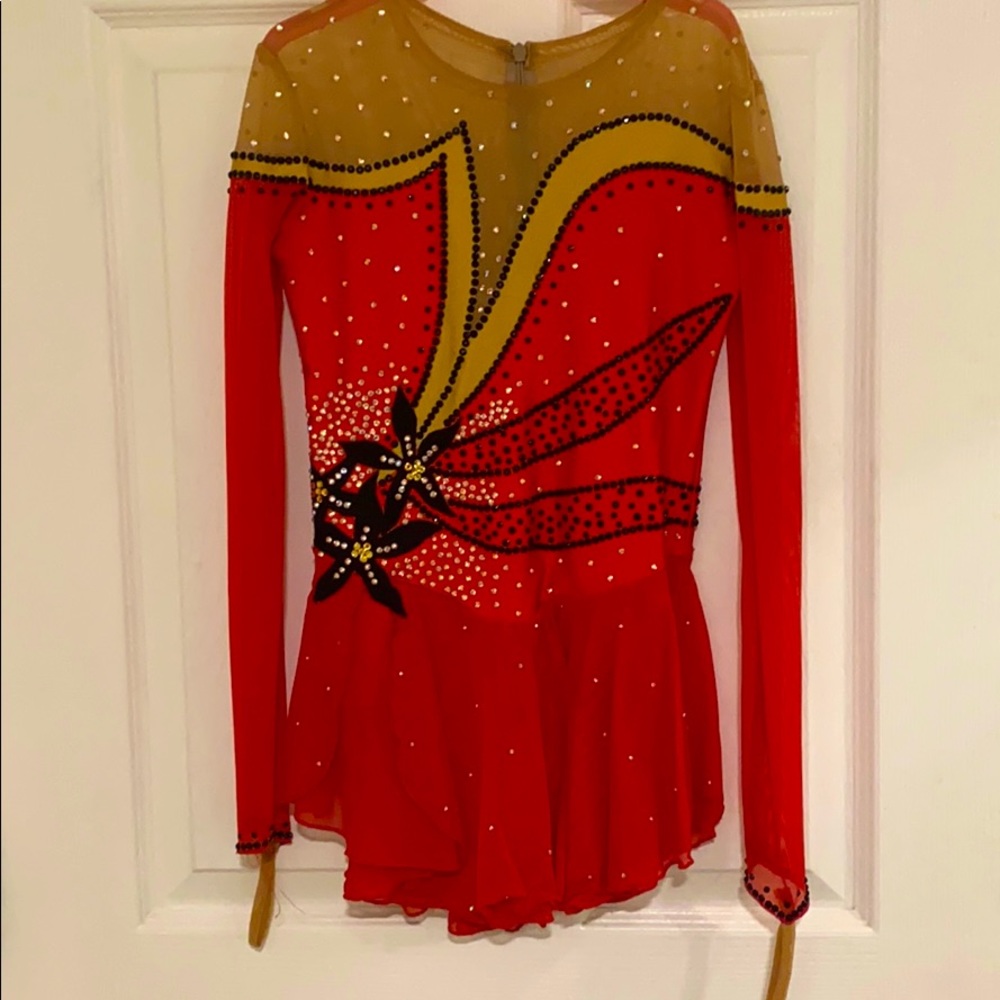 Figure skating dress